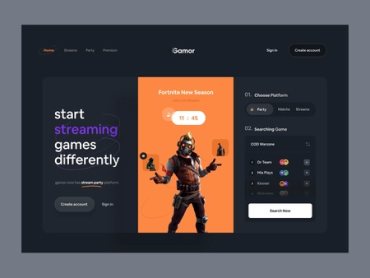 Gaming community - проекты созданые автором сайта.